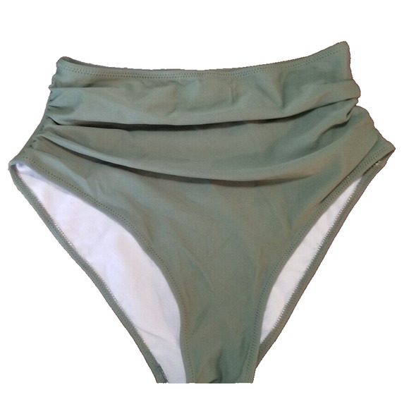 Tempt Me - Women’s Olive Green 2 Piece Bikini Swim Suit Swimwear Bathing SZ Sm - Picture 6 of 11